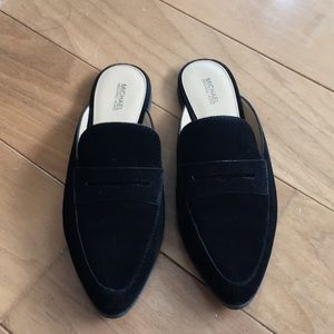 Size 8 - Black Michael Kors Slides